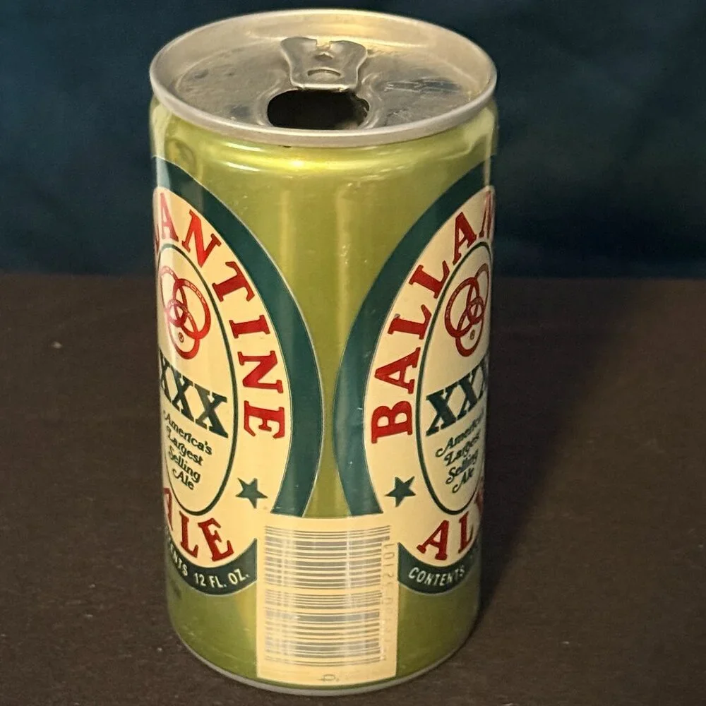 Ballantine XXX Ale pull tab vintage beer can